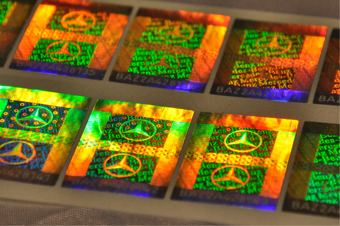 security holographic sticker